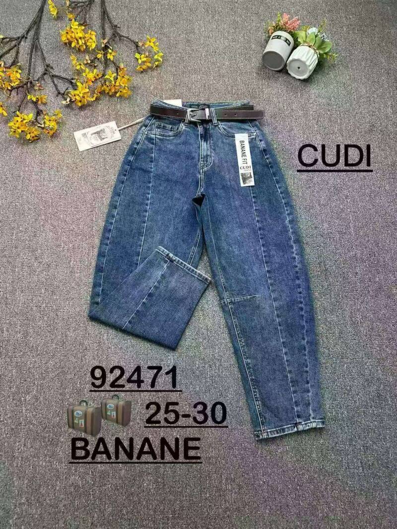 Spodnie damskie jeansy Roz 25-30, 1 Kolor Paczka 10 szt 1